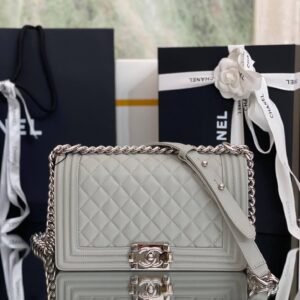 Classic 25cm LeBoy Flap Bag Premium Caviar Calfskin