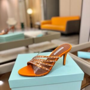 AQUAZZURA Crystal-Embellished Satin Multi-Strap Stiletto Mule Sandals,8.5cm