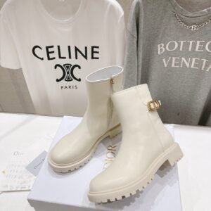 Dior D-Major Ankle Boot With CD Buckle Detail