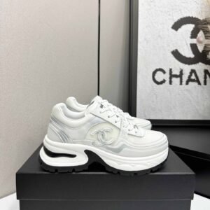 CC Logo Low-Top Chunky Sneakers